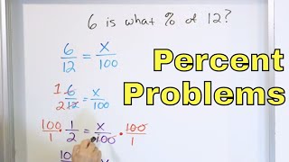 Solving Percent Problems [upl. by Nede]