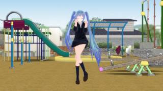 【MMD】正露丸2000Seirogan2000  Tda式JK初音ミクMiku Hatsune JK Style [upl. by Yatnahs181]