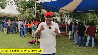 Corporate OutBound Training OBT Porgram on Team Building and Leadership by Suresh Murugan [upl. by Reimer]