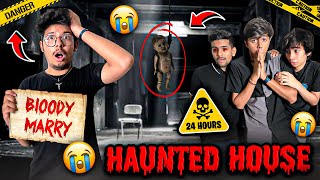 Living in Real HAUNTED House 😨For 24 Hours With TSG Mann amp Ronish 😭 Extremely ⚠️ Jash Dhoka Vlogs [upl. by Inimak]