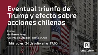 Eventual triunfo de Trump y efecto sobre acciones chilenas [upl. by Wester]