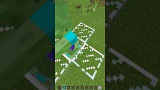 Minecraft 1000 Zombie vs Anvil💀 はいよろこんで minecraft shorts [upl. by Annyrb]