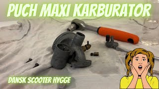 Renser Puch Maxi knallert karburator Episode 3 [upl. by Renick]