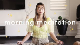 5 Minute Guided Morning Meditation for Positive Energy ☀️ [upl. by Atirres664]