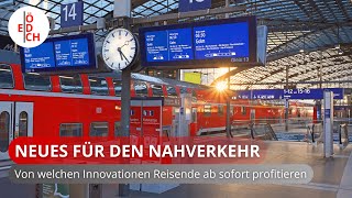 Neues im Nahverkehr Diese 5 Innovationen machen den Regionalzug in Deutschland jetzt attraktiver [upl. by Pesvoh]