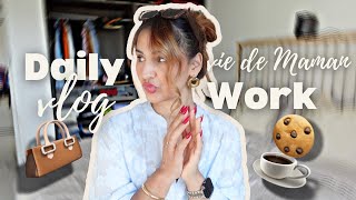 🎧🍂📸☕️👜WEEKLYVLOG Maman reprend le travail haul déco cuisine et outfit EP 3 [upl. by Eiuqcaj]