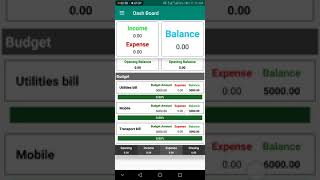 Android Expense Manager App Video Tutorial [upl. by Seldun966]