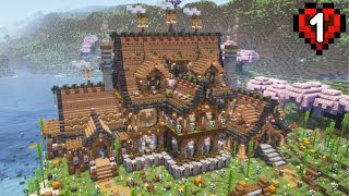 The Perfect House For Hardcore Minecraft 1 [upl. by Olympe]