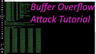 Buffer Overflow attack tutorial  0x00 [upl. by Doria]