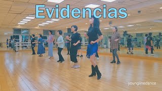 Evidencias linedance  Cho Kiki amp Ryan [upl. by Paapanen703]