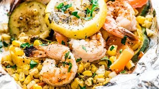 Cajun Shrimp Foil Packs [upl. by Anauqal882]