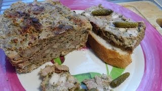 Cuisine Française  Terrine de Volaille à lestragon [upl. by Akina802]