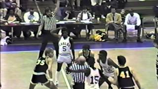 1983 Norristown Boys Basketball vs CB West part 2 [upl. by Eioj]