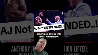 AJ has been unsuspended and cleared to fight Dubois shorts boxing news [upl. by Annaira]