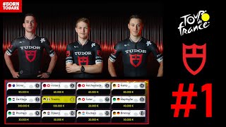 TUDOR PRO CYCLING CAREER  TDF 24 PRO TEAM MODE 1 [upl. by Mandych]