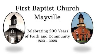 First Baptist Church Mayville Live Stream [upl. by Eelirak]