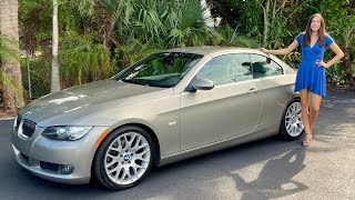 2009 BMW 328i Convertible E93  First BMW Model with Retractable Hardtop [upl. by Olivann]