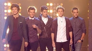 One Directions guest appearance  The X Factor UK 2012 [upl. by Eornom]