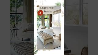 7 astuces pour aménager une chambre étroite  decoration bedroom home decorating homedecor [upl. by Nalac]