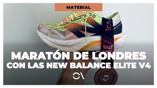 🇬🇧🚀 MARATÓN DE LONDRES con el nuevo MISIL de NEW BALANCE [upl. by Arri]