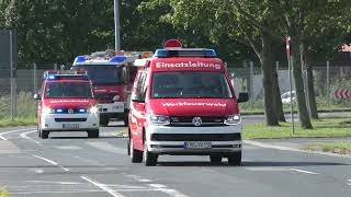 Werkslöschzug der VW Werkfeuerwehr Emden [upl. by Meletius]