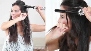 Create Loose Curls with the Amika 19mm Tourmaline Curler [upl. by Jaquenetta]