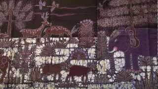 A visit to the batik factory in Solo [upl. by Nevsa]