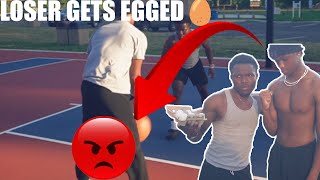 1v1 VS TRASHTALKER LOSER GETS EGGED 🥚😂 INTENSE [upl. by Lepper]