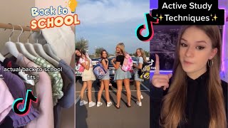 BACK TO SCHOOL TikTok Compilation  Tips  Tricks [upl. by Ronen727]