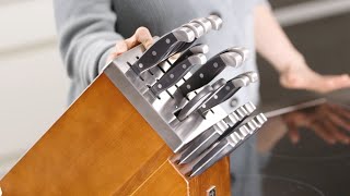 HENCKELS Self Sharpening Knife Block [upl. by Ancel]