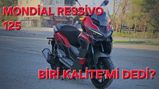 MONDİAL RESSİVO 125 İLK İNCELEME [upl. by Amikahs]