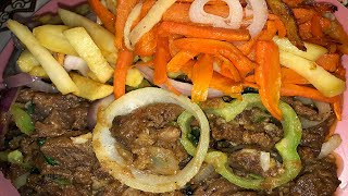 Somali Beef Suqaar Recipe how to prepare and cook l Suqaar aad u macaan un Fudud Ka Faideso [upl. by Irneh]