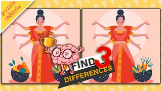 Spot The Difference  Can You Find Them All  Find The Difference  206 [upl. by Binetta]