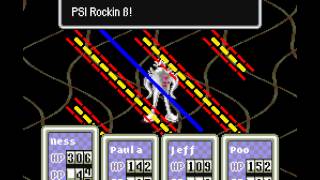 Earthbound Low Level Game Boss 22 Starman Deluxe [upl. by Rozalie]