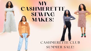 Cashmerette Club Sewing Makes [upl. by Elleina]