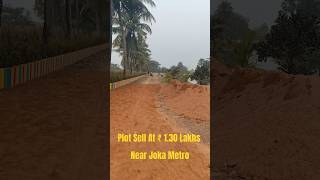 Land Sell ₹130 lakhs Near Joka Metro  0 EMI Available  Plot afor Sale in Joka  Call 8777081982 [upl. by Veradis]