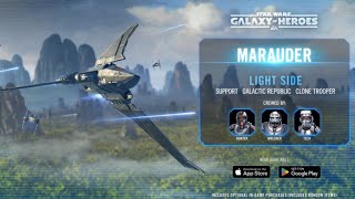 4 Marauder vs 7 Executor Swgoh [upl. by Daisie669]