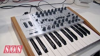 Arturia MiniBrute SE  Musikmesse 2014 [upl. by Streeto]