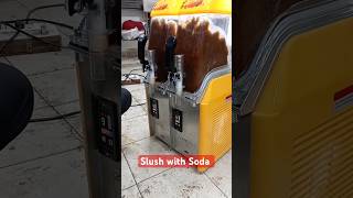 Slush with soda combined machine [upl. by Iliram]