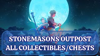 Sea of Stars  Stonemasons Outpost  100 Walkthrough  All Collectibles  All Chests [upl. by Daye]