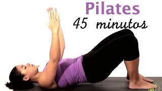 Clase completa de Pilates nivel intermedio [upl. by Ahtnahc229]