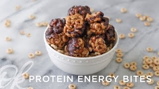 Protein Energy Bites  No Bake  GlutenFree [upl. by Llertnad189]