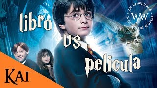 Harry Potter y la Piedra Filosofal  Libro vs Película [upl. by Janeen347]