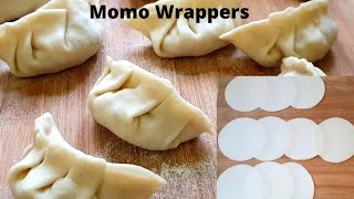 Momo Wrapper  Homemade Momo Wrappers [upl. by Auria]