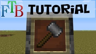 Tinkers Construct Tutorial  Designing The Hammer FTB 164 [upl. by Michaella]