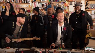 Coldplay NPR Music Tiny Desk Concert [upl. by Aehtorod]