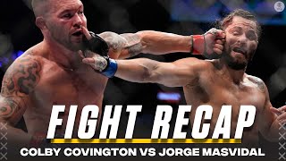 Colby Covington DEFEATS Jorge Masvidal Via Unanimous Decision I UFC 272 RECAP I CBS Sports HQ [upl. by Nosmoht]