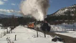 Whistle Wednesday  Sounds of the Durango amp Silverton and Cumbres amp Toltec [upl. by Euphemie639]