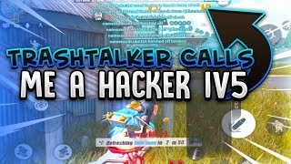 Trashtalker calls me a Hacker when I 1v5 his team Solo vs Fireteam Kill Montage Rules Of Survival [upl. by Xanthe]