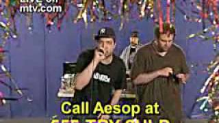 Aesop Rock MTV Spot 3 none shall pass performance [upl. by Chapnick421]